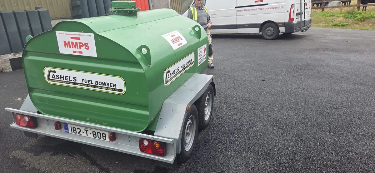 Cashel 1000l Fuel Bowser (bunded) - Image 2