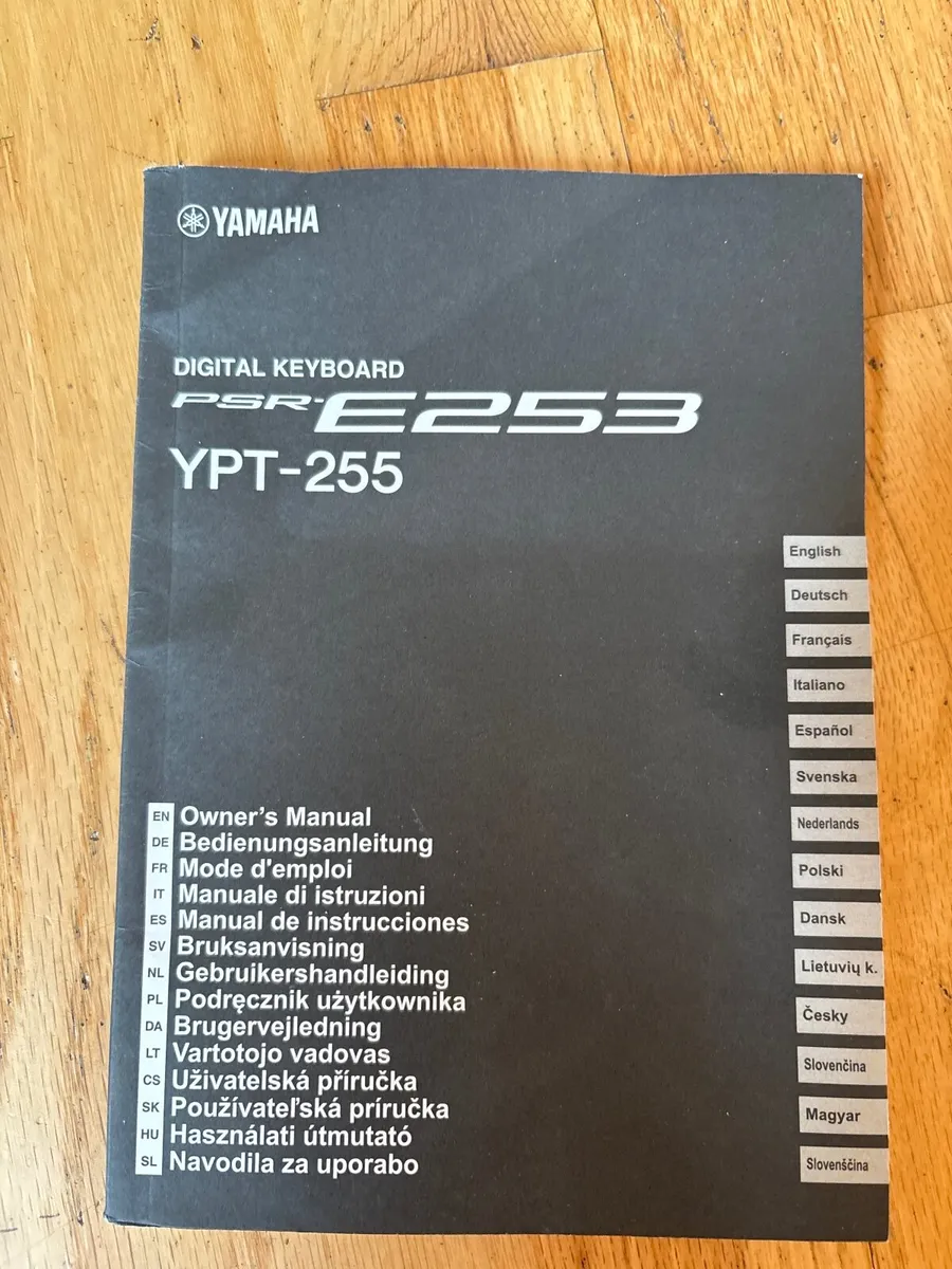 Yamaha YPT-255 Keyboard & Stand - Image 4