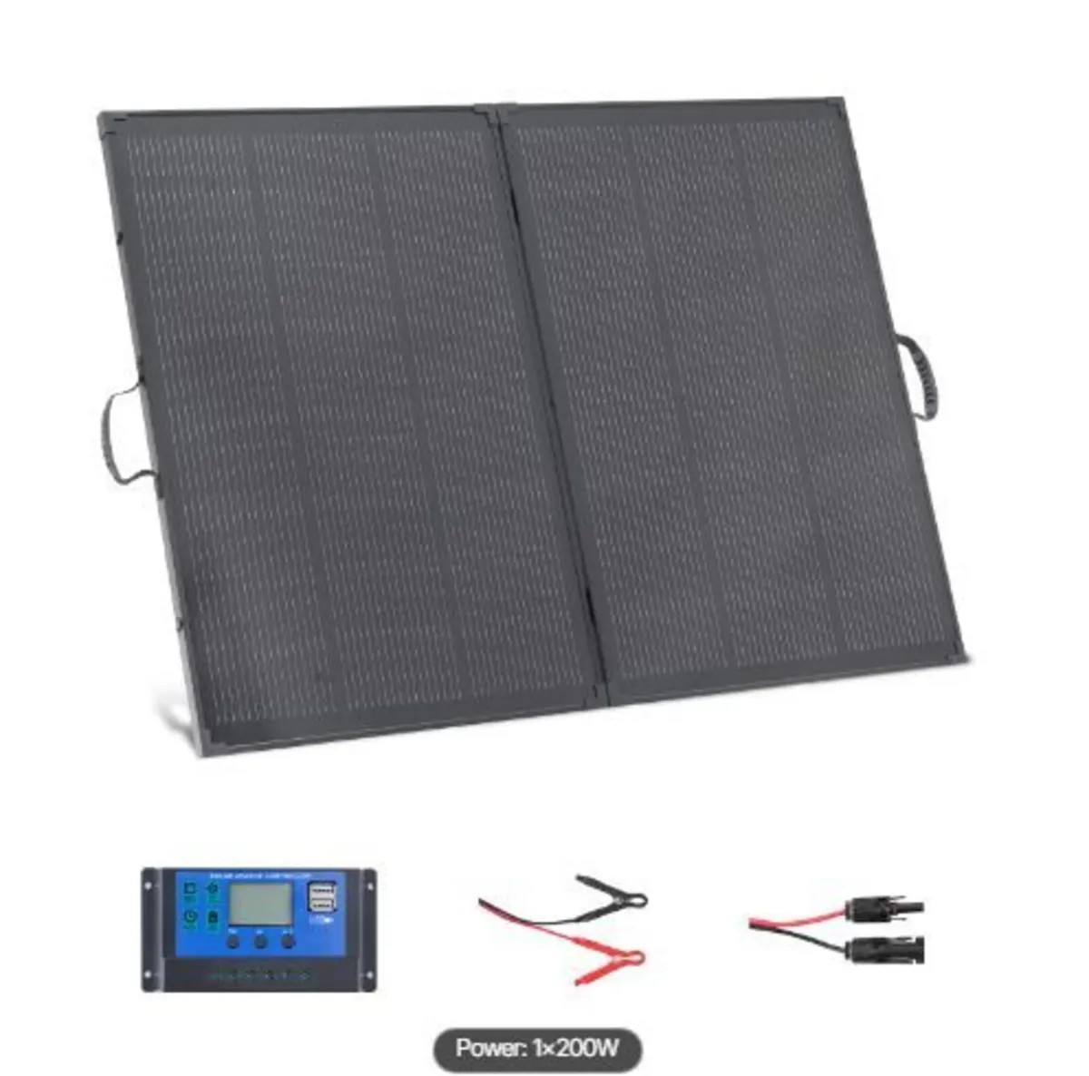 200W Foldable Solar Panel with Frame - Image 4