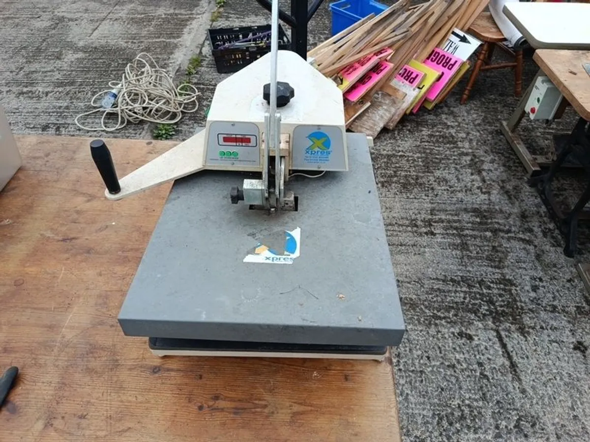 T shirt transfer press - Image 2