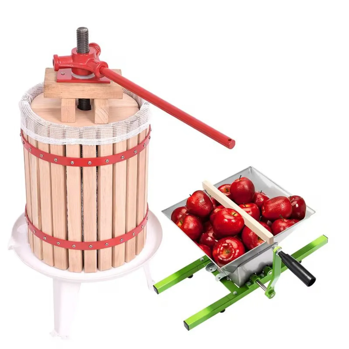 Fruit Press 12L Manual Wine Fruit Press - Image 1