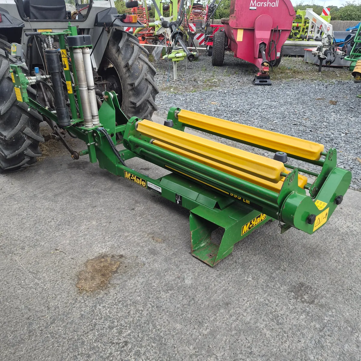McHale 995LM Small Square Bale Wrapper - Image 3