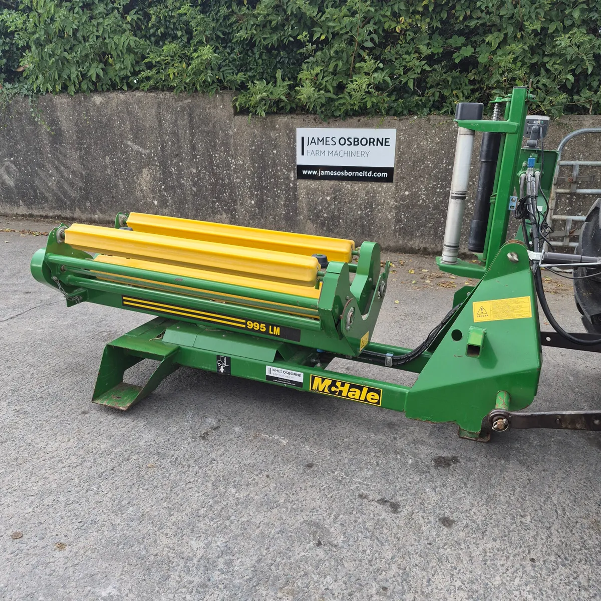 McHale 995LM Small Square Bale Wrapper - Image 1