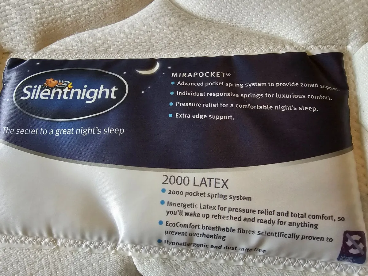 King Mattress Silentnight. - Image 2