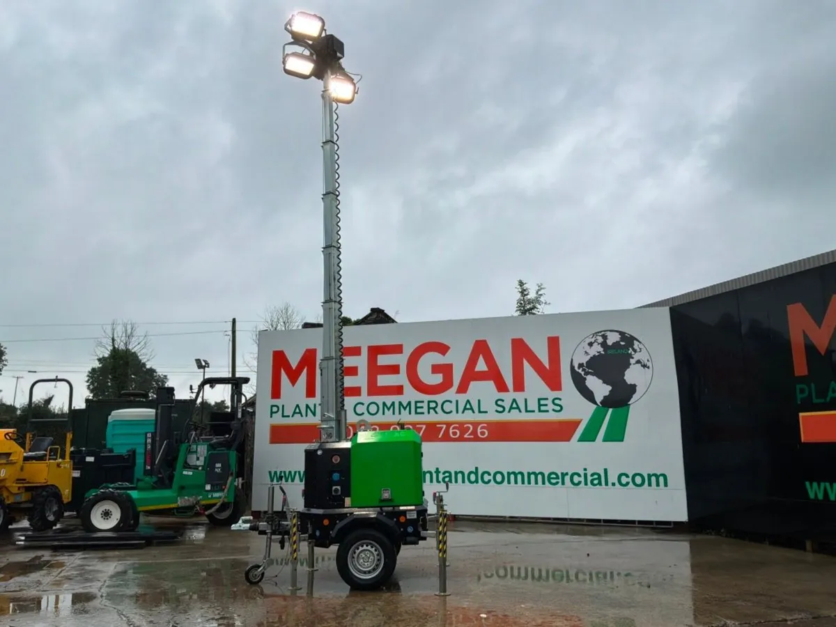 2020 Generac v20 mobile lighting tower...1418 hour - Image 4