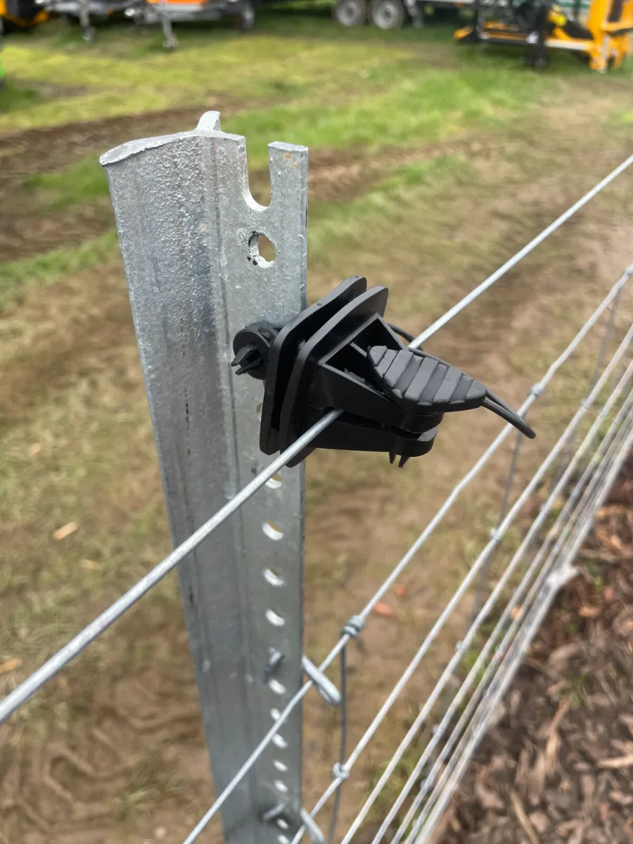 BlackBoot 6ft Steel Fence Post - Image 1