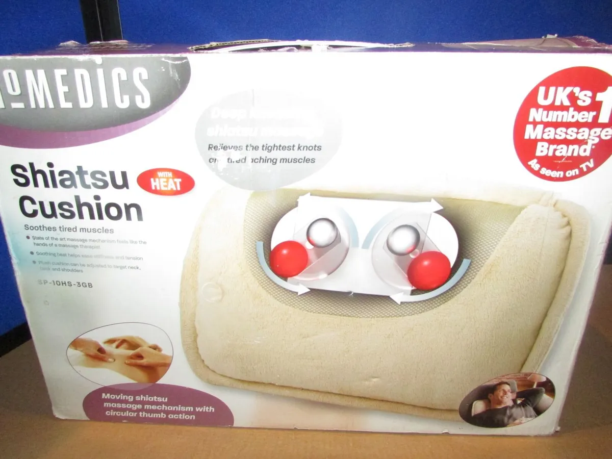 HoMedics Shiatsu Massaging Cushion With Heat - Image 1
