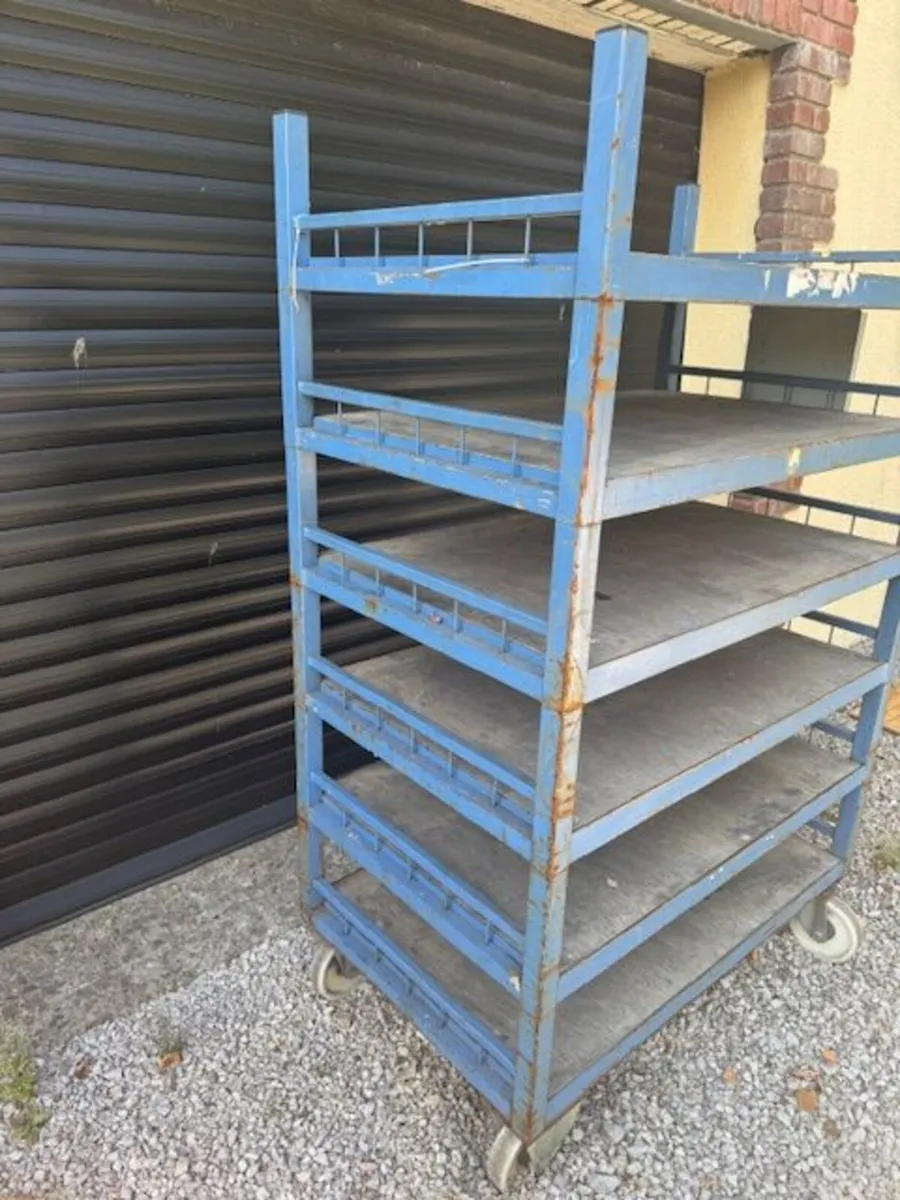 Heavy Duty Shelving Unit Trolley - Image 2