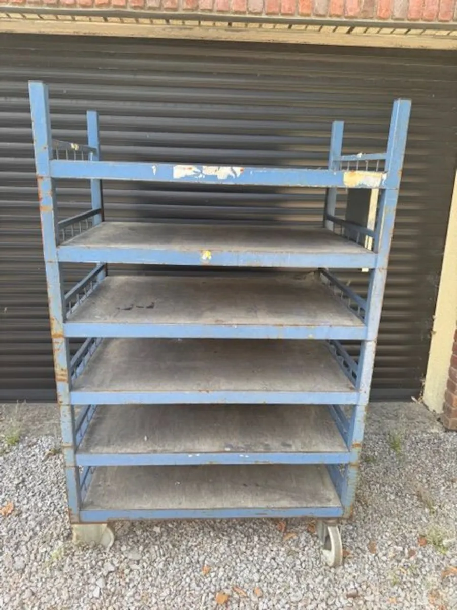 Heavy Duty Shelving Unit Trolley - Image 1