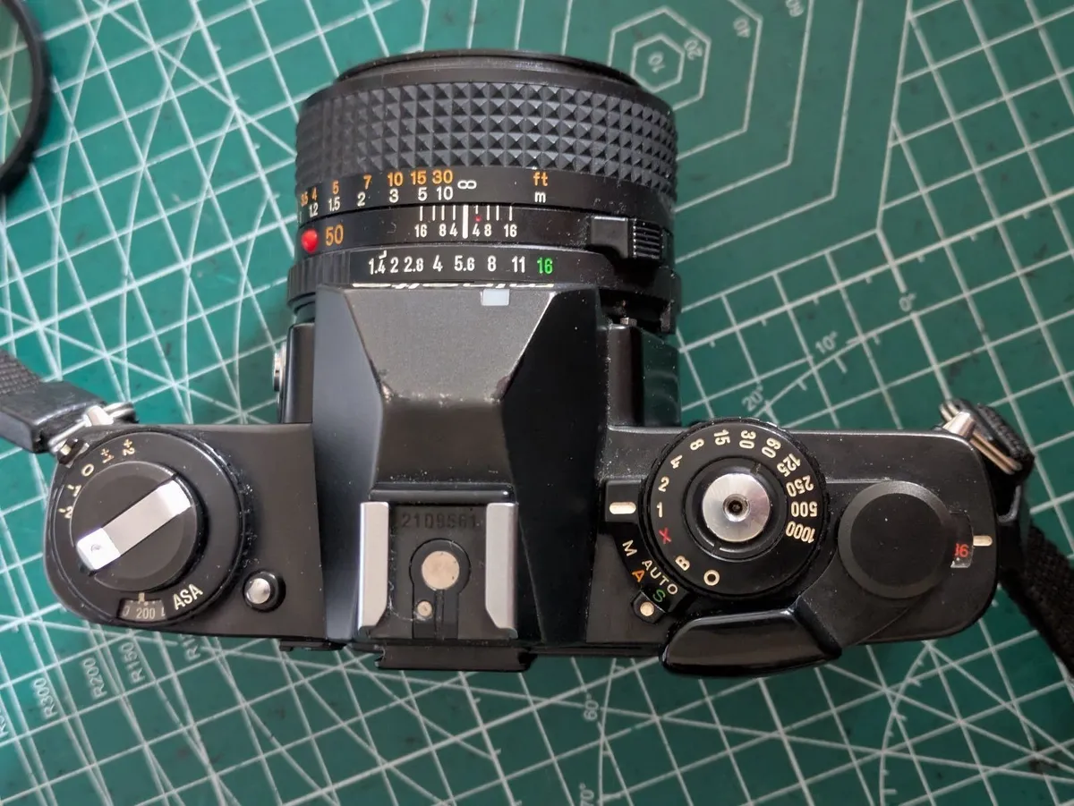 🎞️ Minolta XD7 all black + 50mm 1.4💥 lens - Image 2