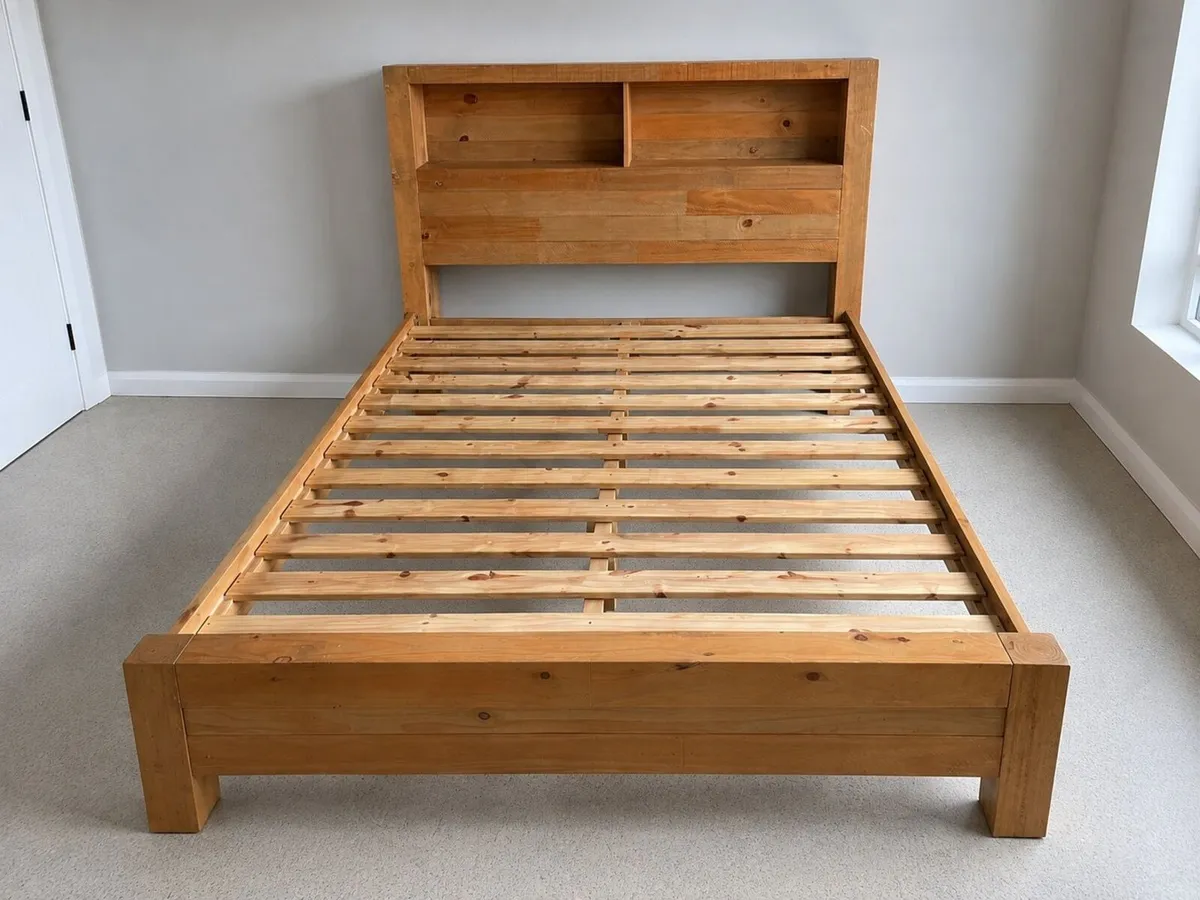 Coolmore Storage Headboard Super King Bedframe - Image 2