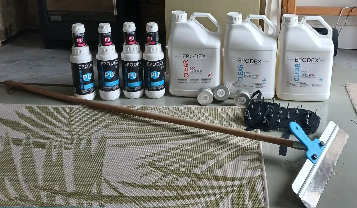Epoxy Resin Floor Finish - Image 1
