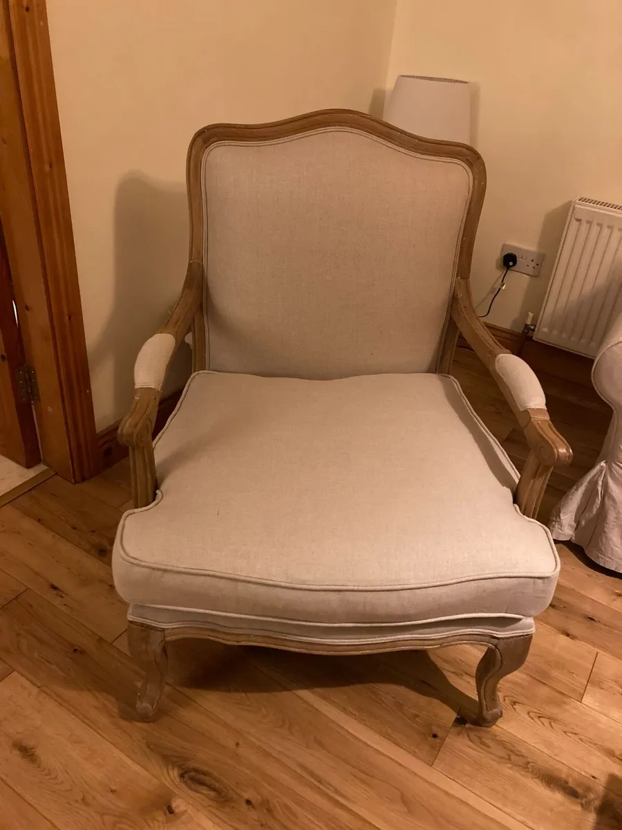 French Accent Armchair - Image 1