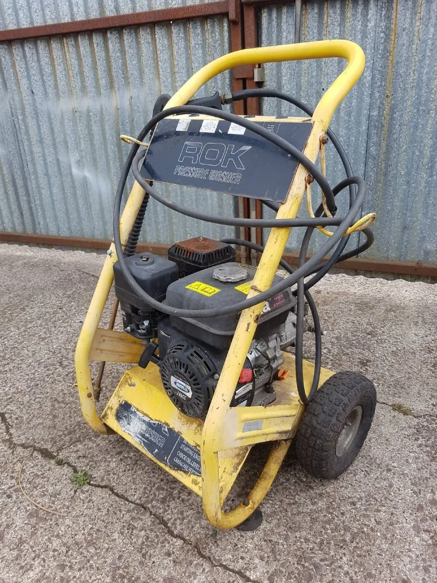 6HP PETROL POWER WASHER - FOR SALE - Image 1