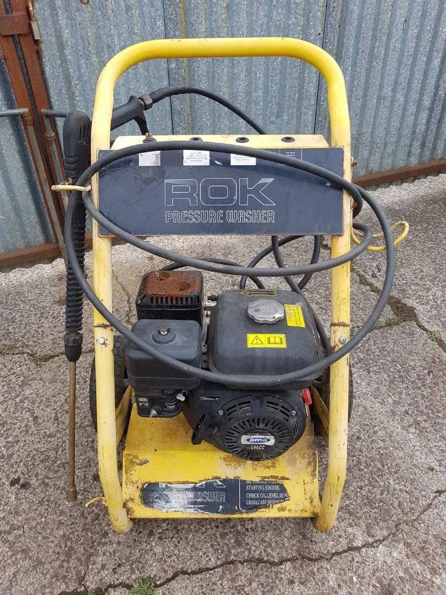 6HP PETROL POWER WASHER - FOR SALE - Image 2