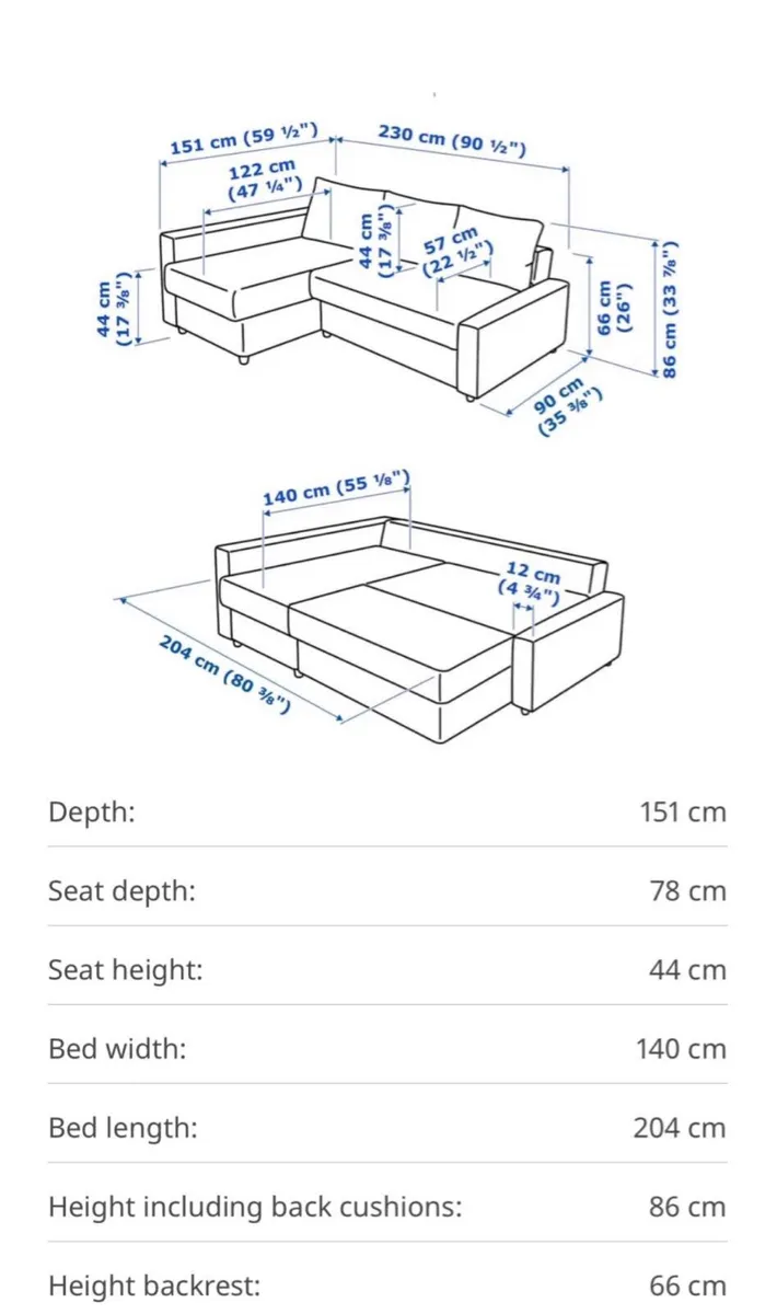 Ikea sofabed - Image 4