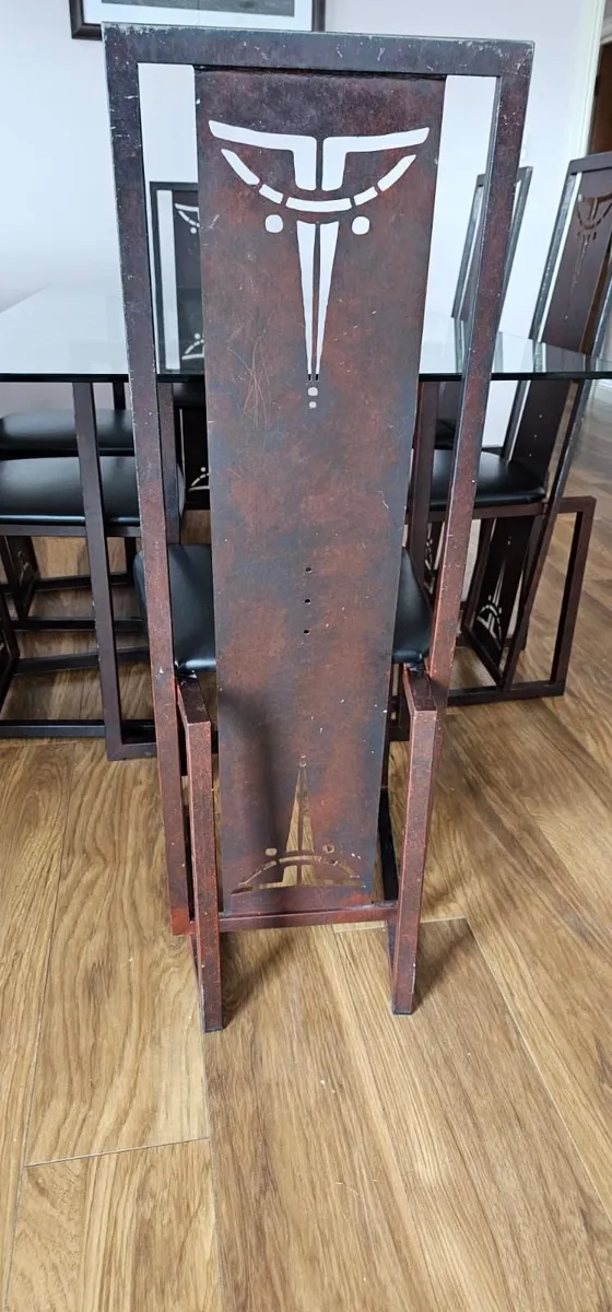 6 x dining chairs - Image 2