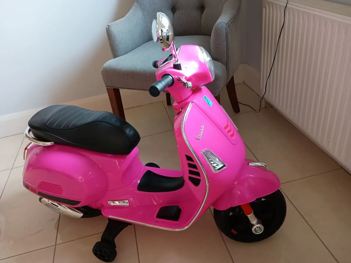 Electric Vespa Scooter