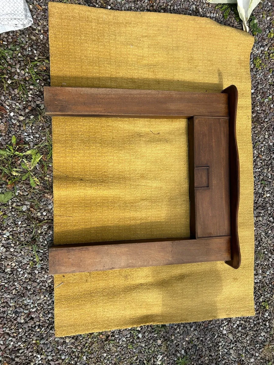 Mahogany mantle piece