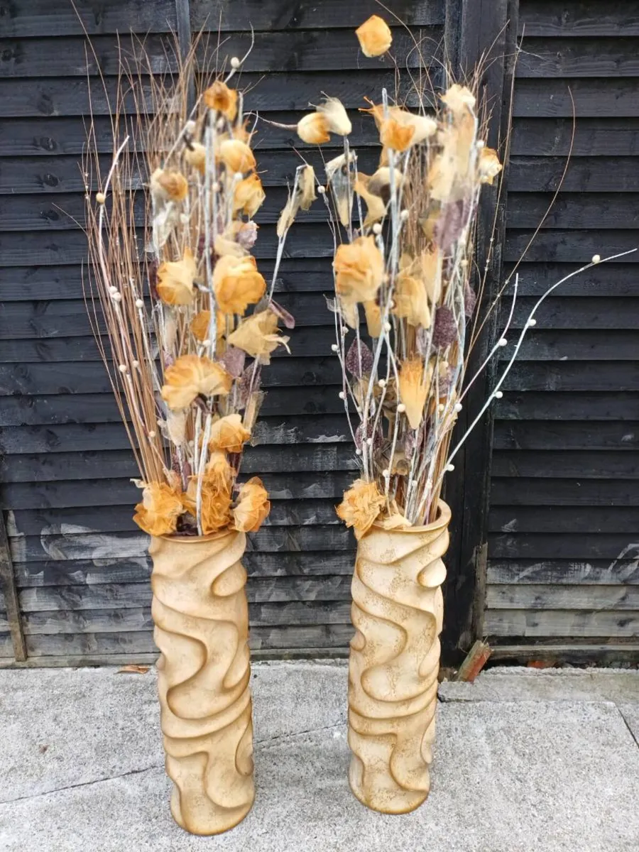 Vintage Ceramic Floor Vases - Image 2