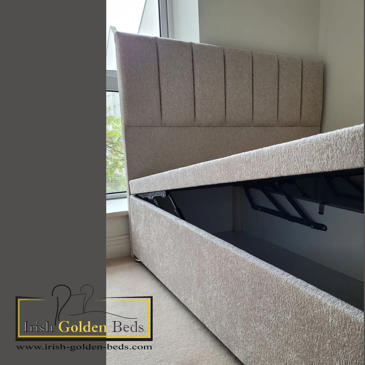 bed frame and headboard, free delivery - Image 3