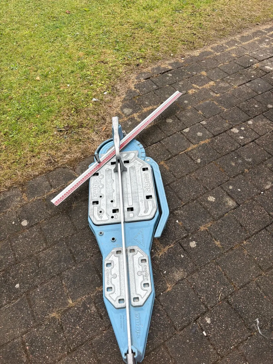 sigma tile cutter very good condition 950 - Image 3