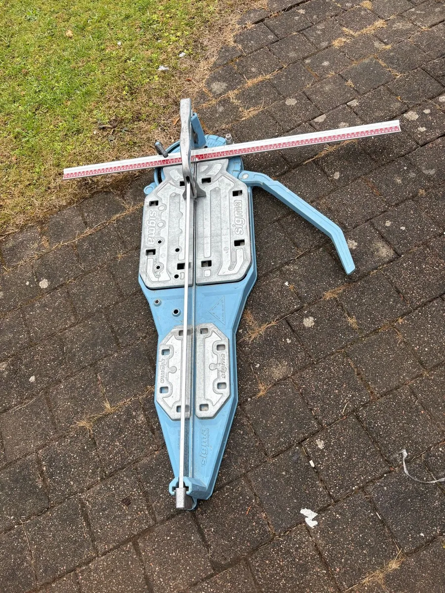 sigma tile cutter very good condition 950 - Image 1