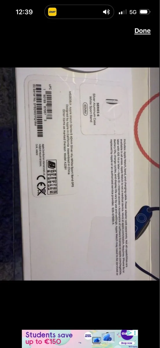 Apple I watch 6 - Image 3