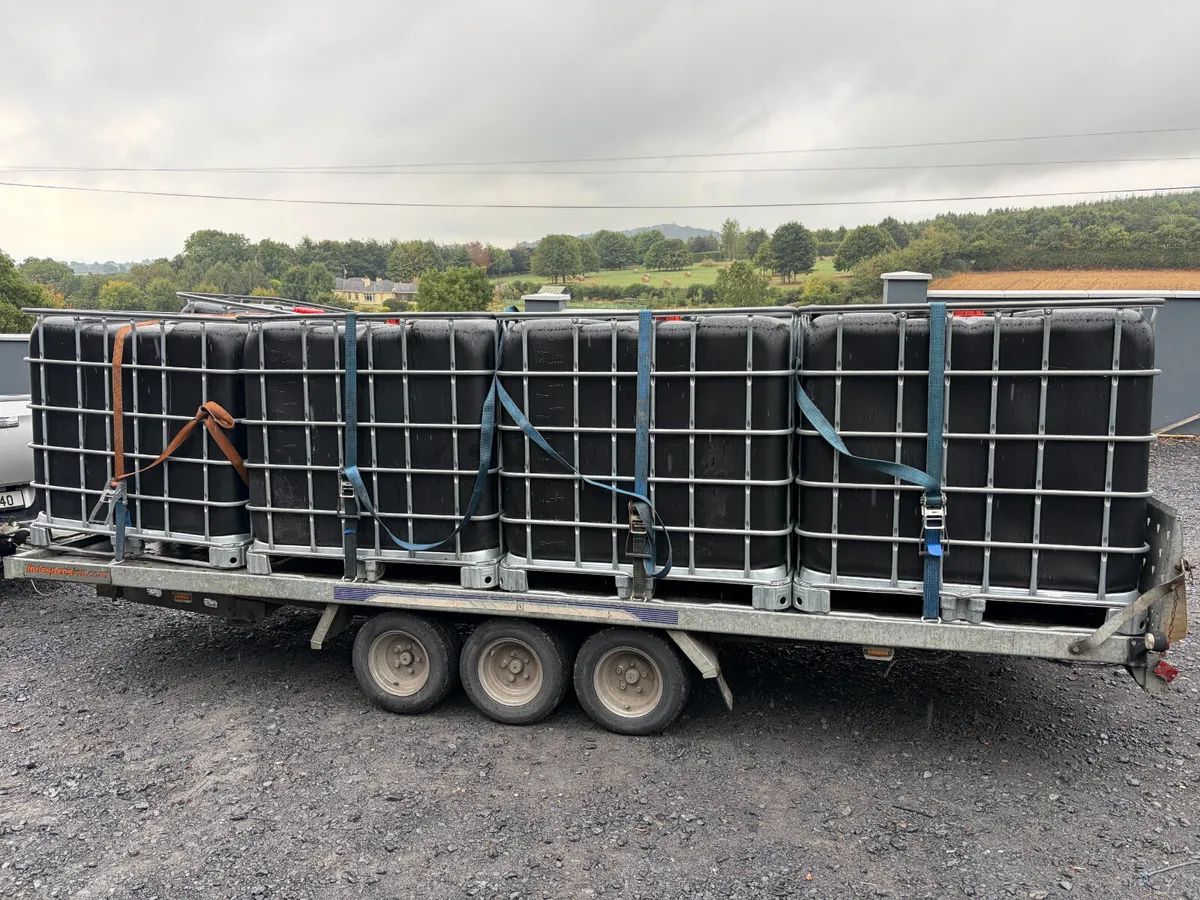 1000L BLACK IBC TANK - Image 3