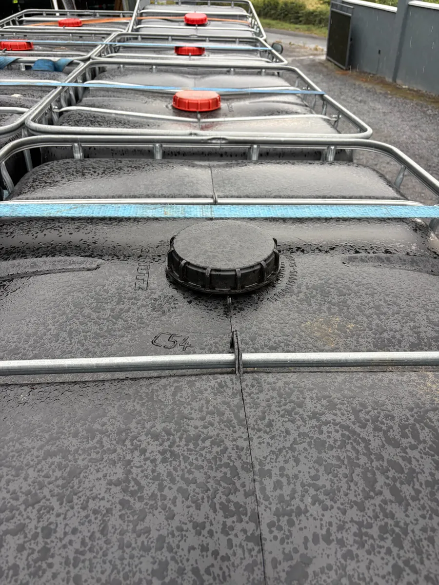 1000L BLACK IBC TANK - Image 2
