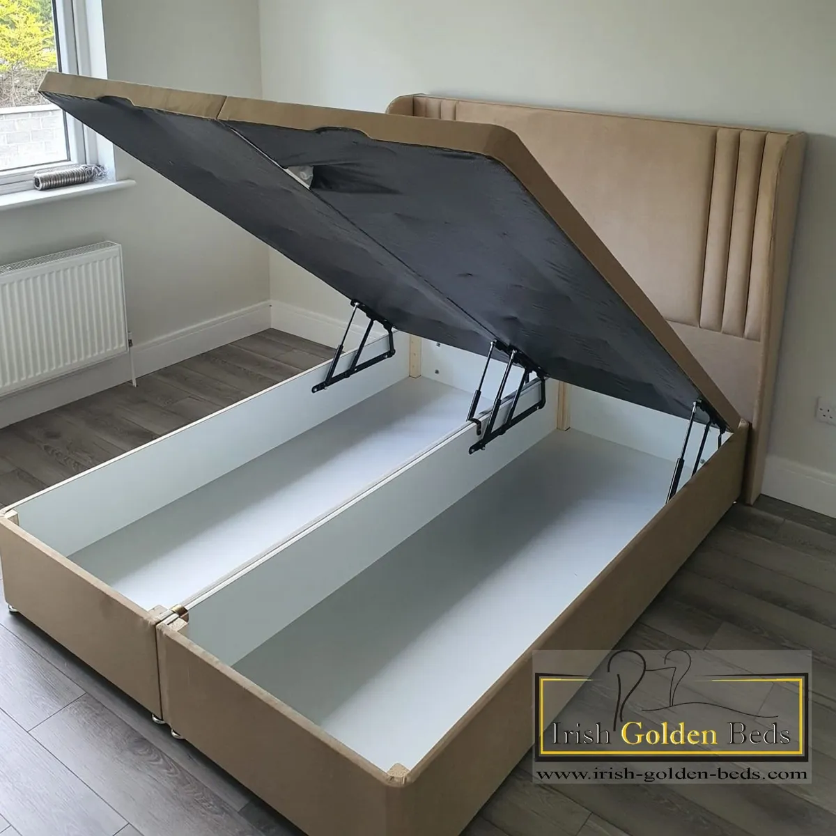 bed frame and headboard, free delivery - Image 2
