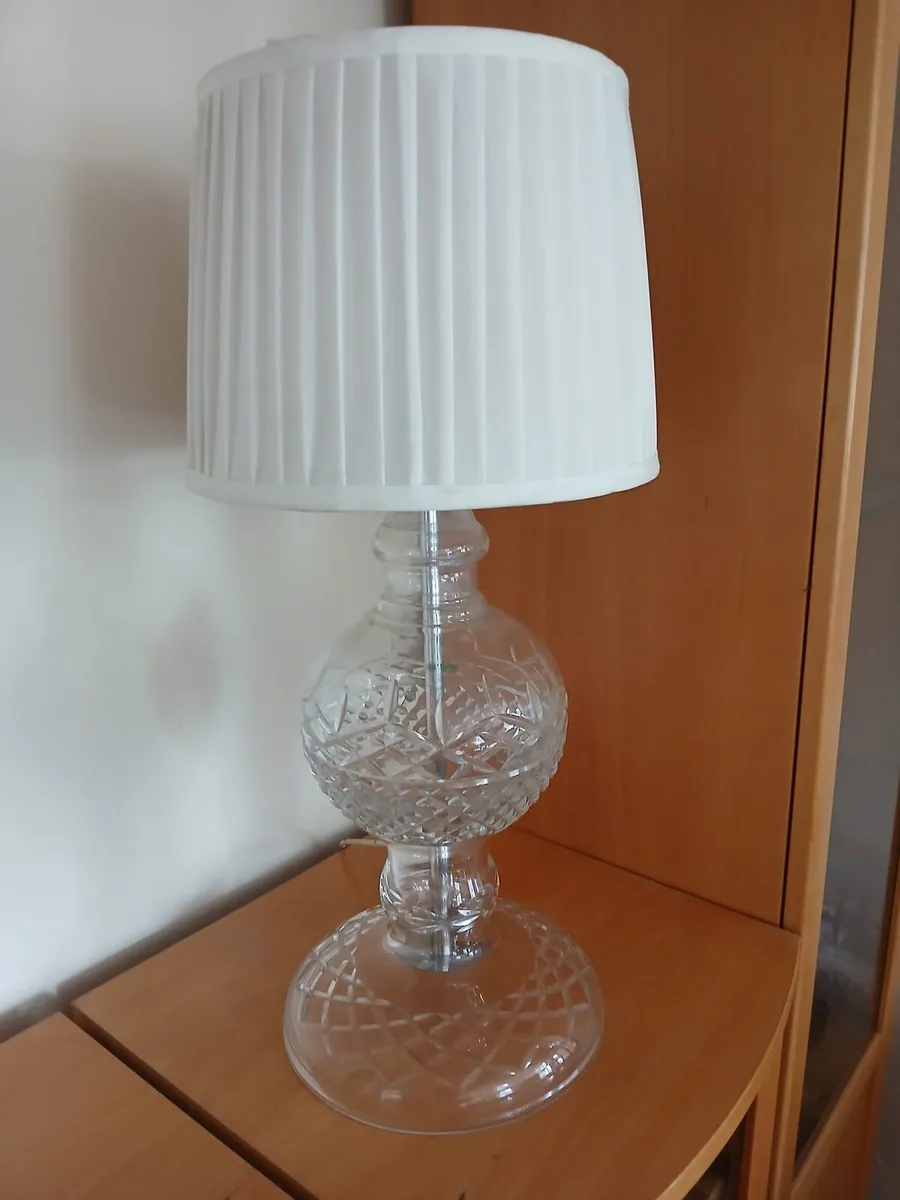 Galway Crystal Lamp - Image 1