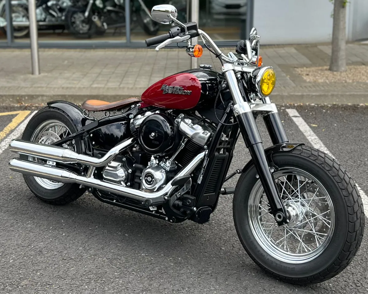 SOFTAIL "IRISH BLOOD CUSTOMS" FATTER-BOB! - Image 2