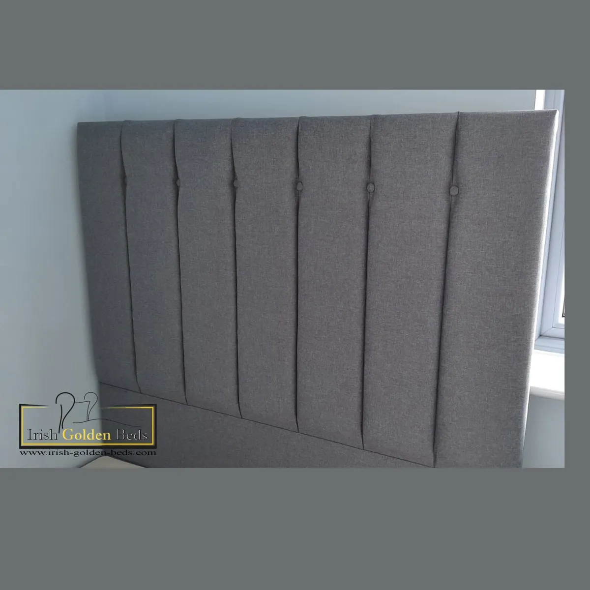 bed frame and headboard, free delivery - Image 1