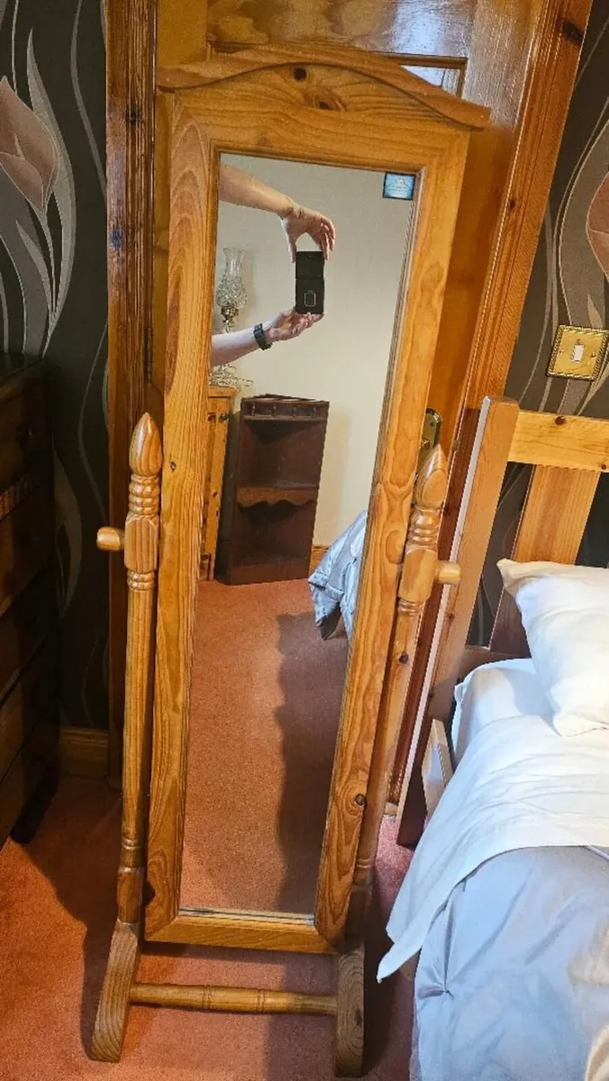 Free Standing Long Length Mirror - Image 1