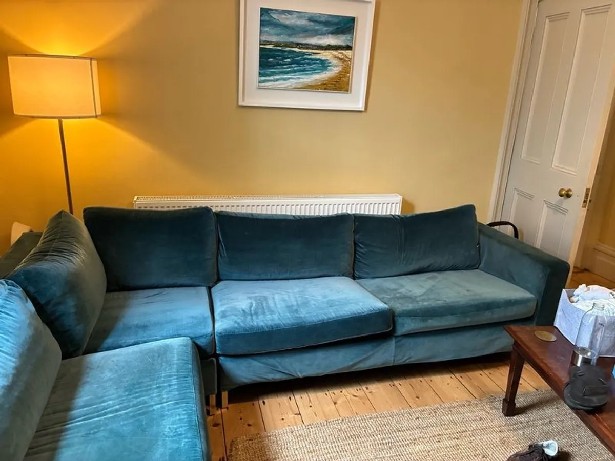 Finline furniture L shaped Nolan sofa 2.75m x2.75m - Image 2