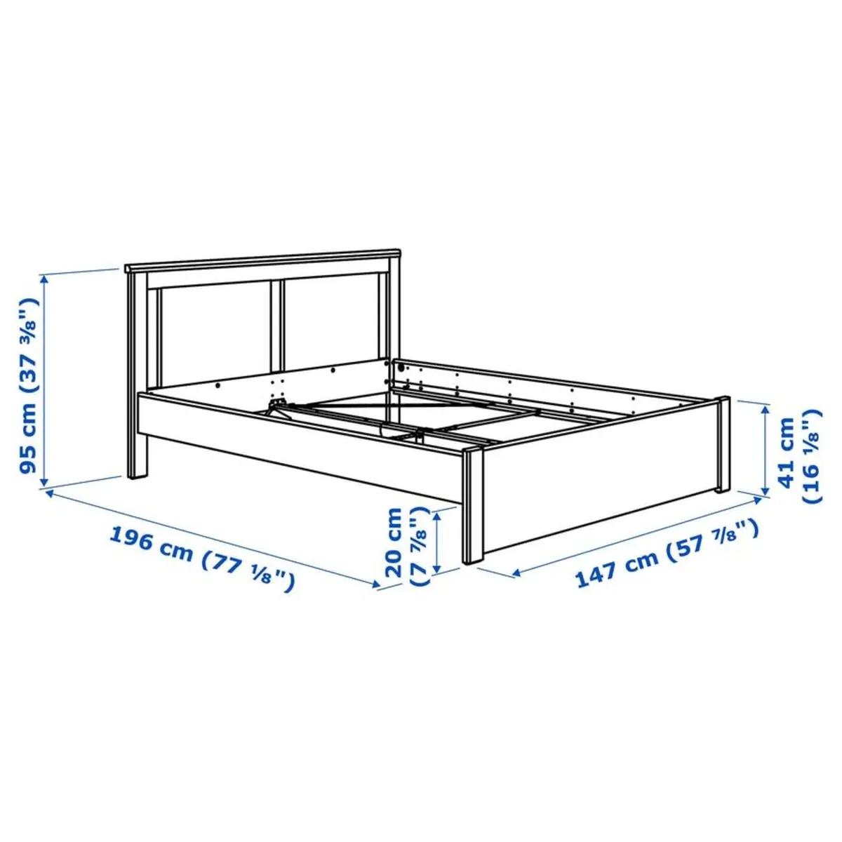 IKEA Songesand Bed Frame - Image 2