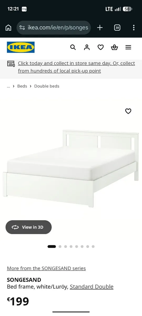 IKEA Songesand Bed Frame - Image 4