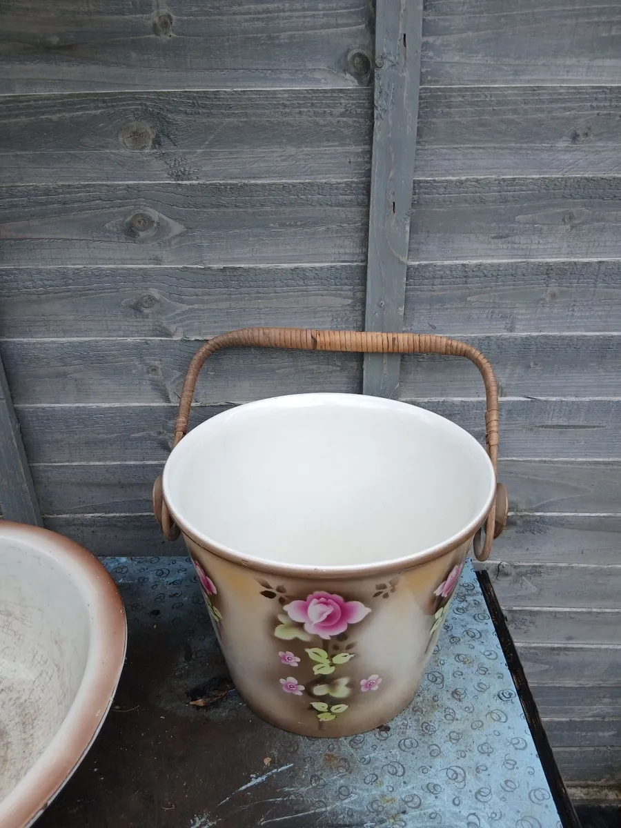 Antique old wash set - Image 3
