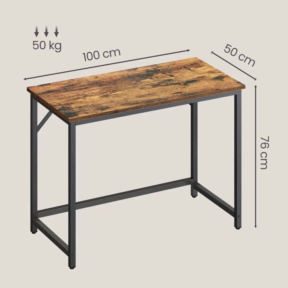 New stable computer home study desk - FREE P&P - Image 4