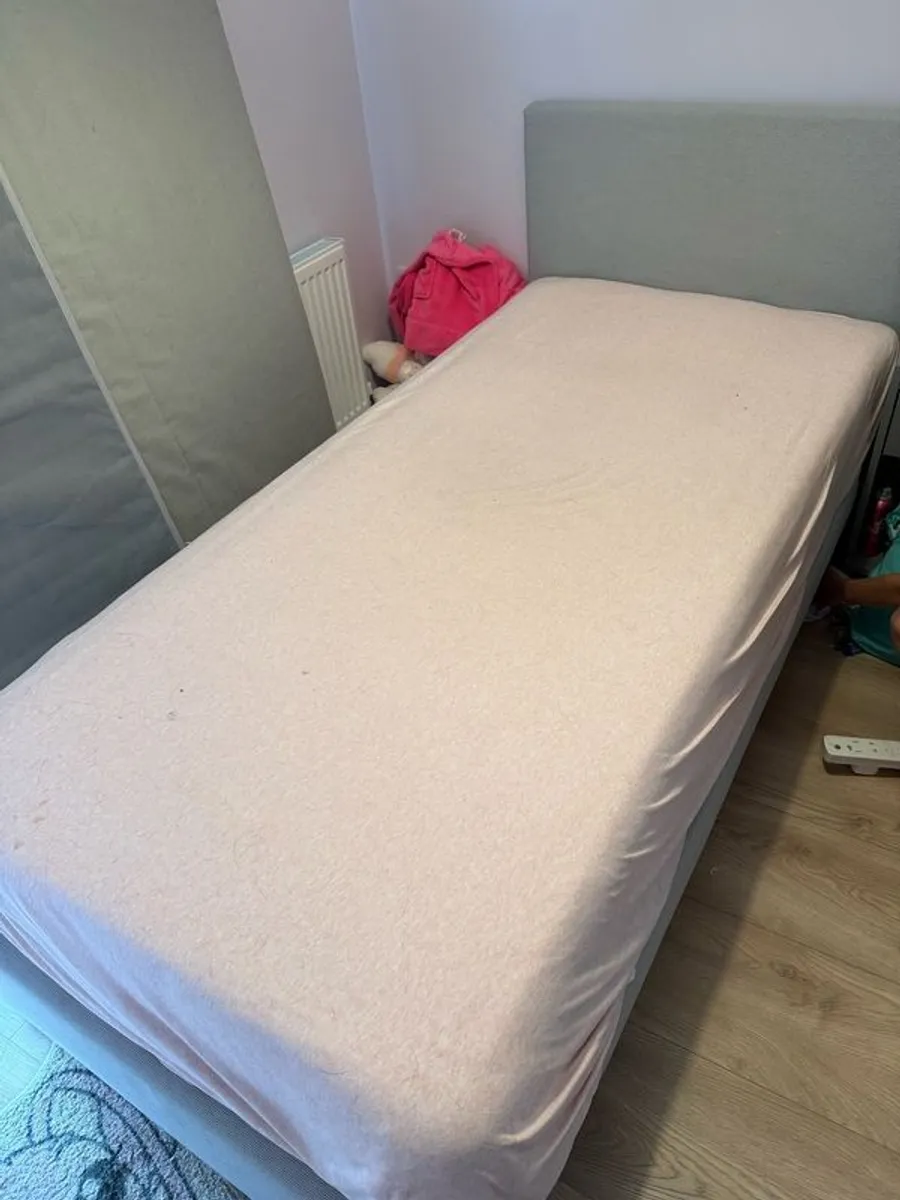 Single Bed Frame + Mattress excellent condition - Image 2