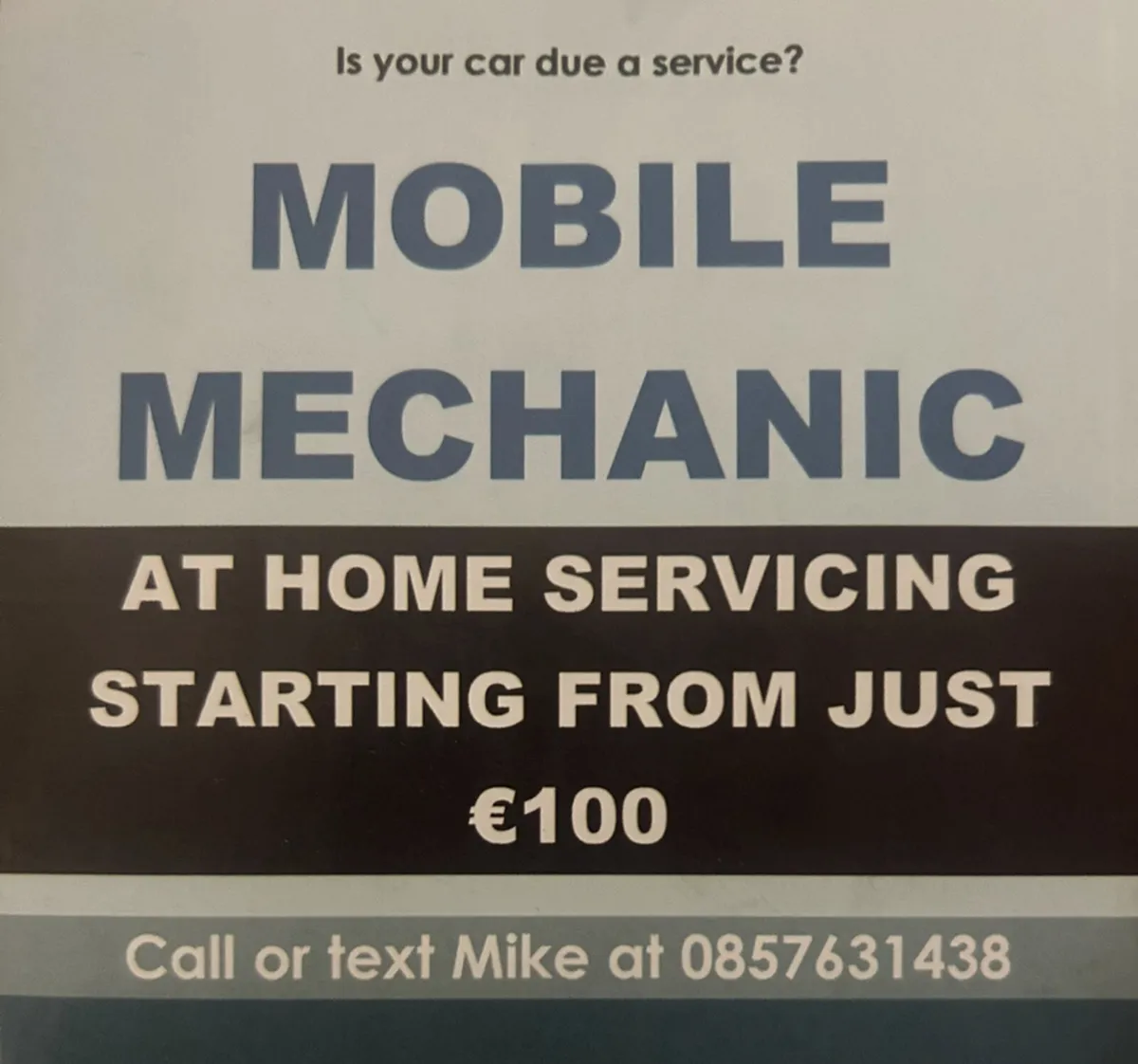 At home Car Servicing