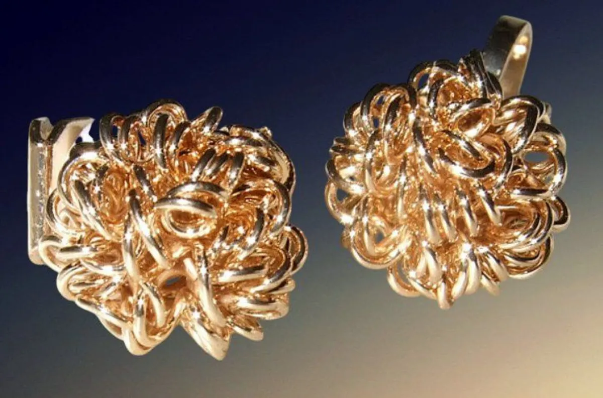 Vintage Harrods Clip-On Earrings – Unworn / New - Image 1