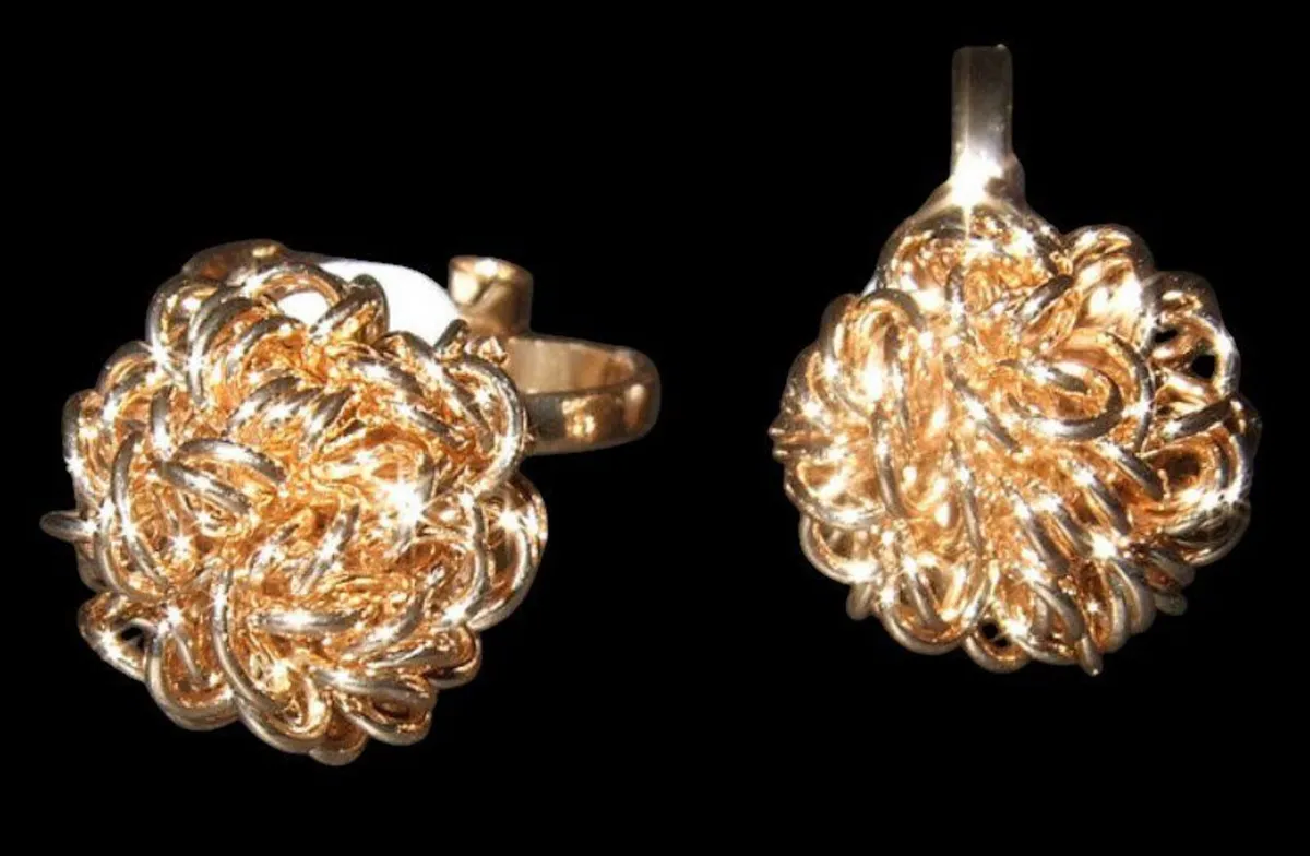 Vintage Harrods Clip-On Earrings – Unworn / New - Image 4