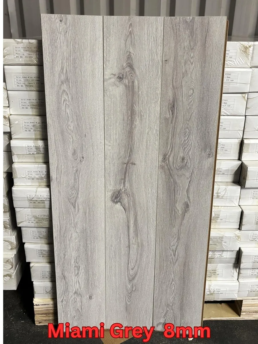 New 8mm & 12mm Laminated Flooring - Image 3