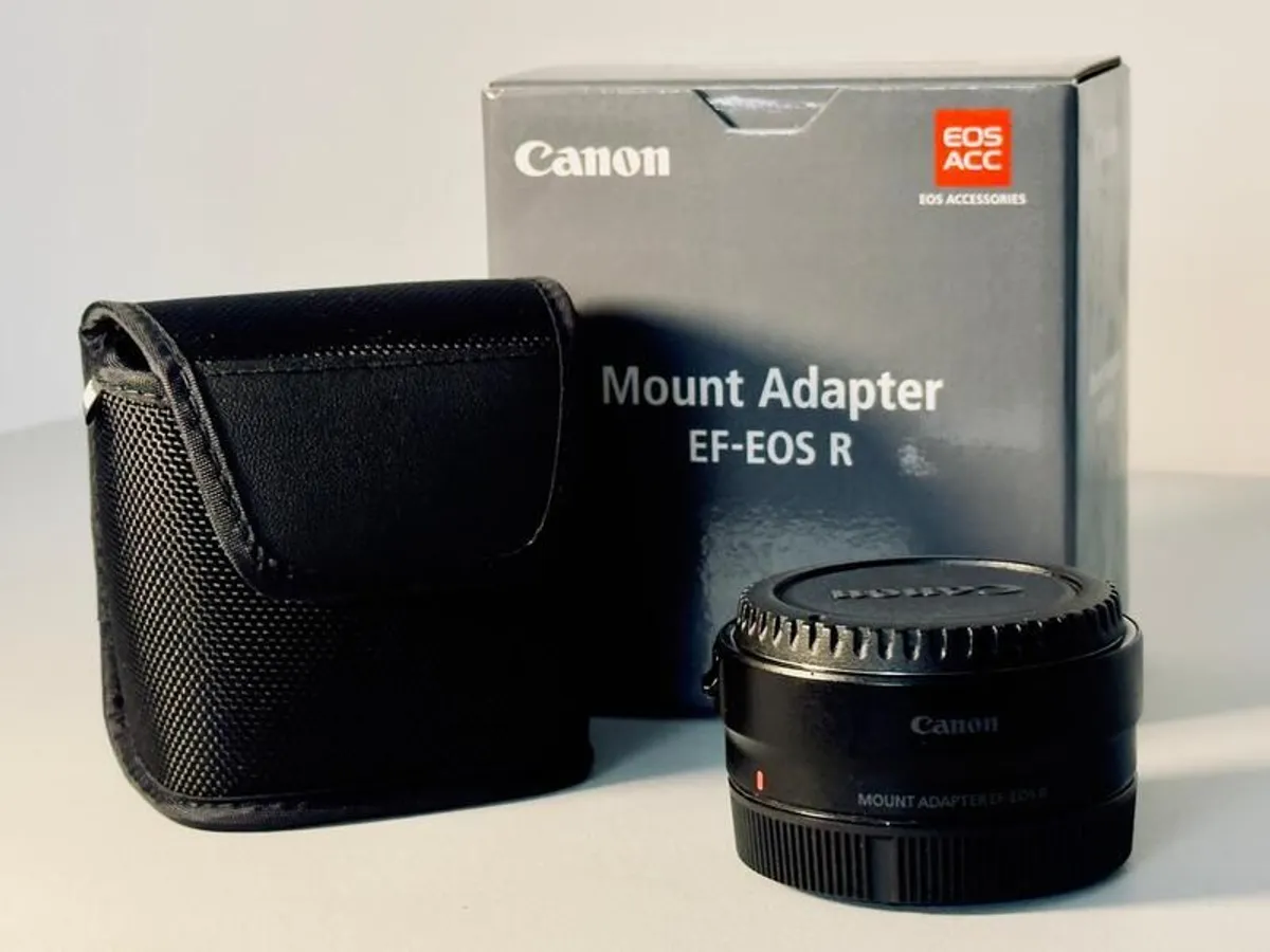 Genuine Canon Mount Adapter EF-EOS R - Excellent Condition (Boxed) - Image 1