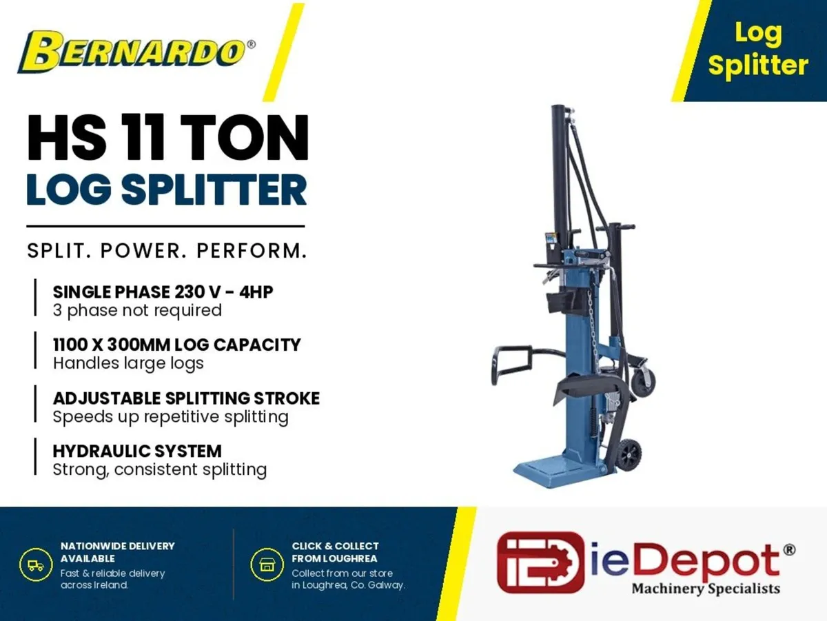 11 Ton Log Splitter