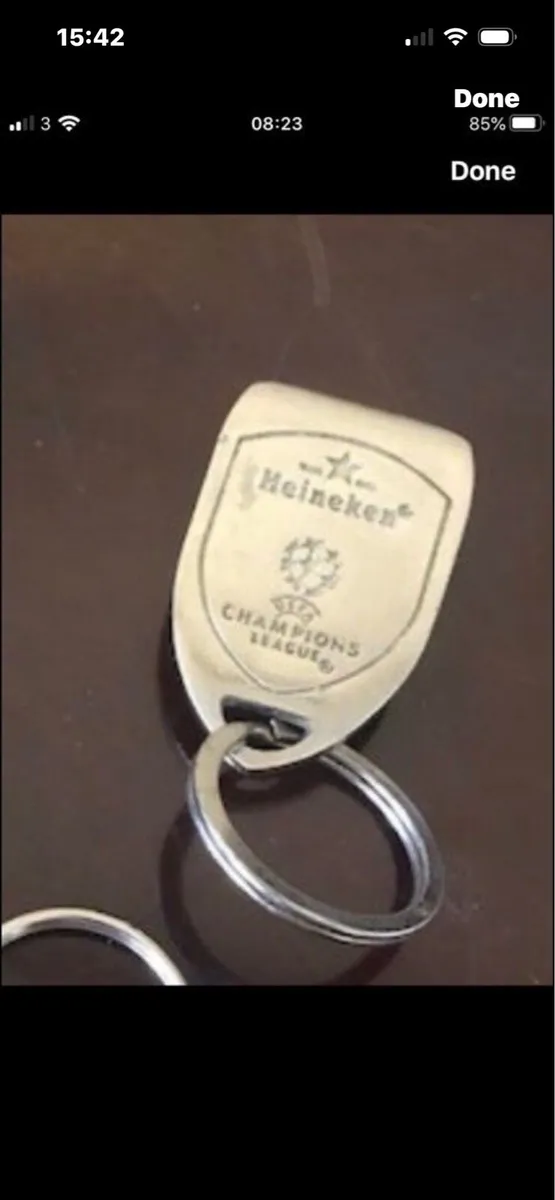 Heineken Champions League Key Ring/ Bottle Opener - Image 1