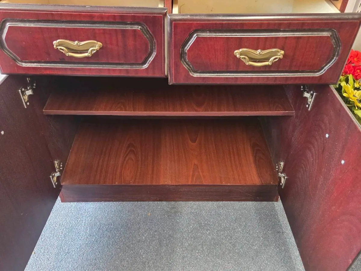 2 piece mahogany unit - Image 3