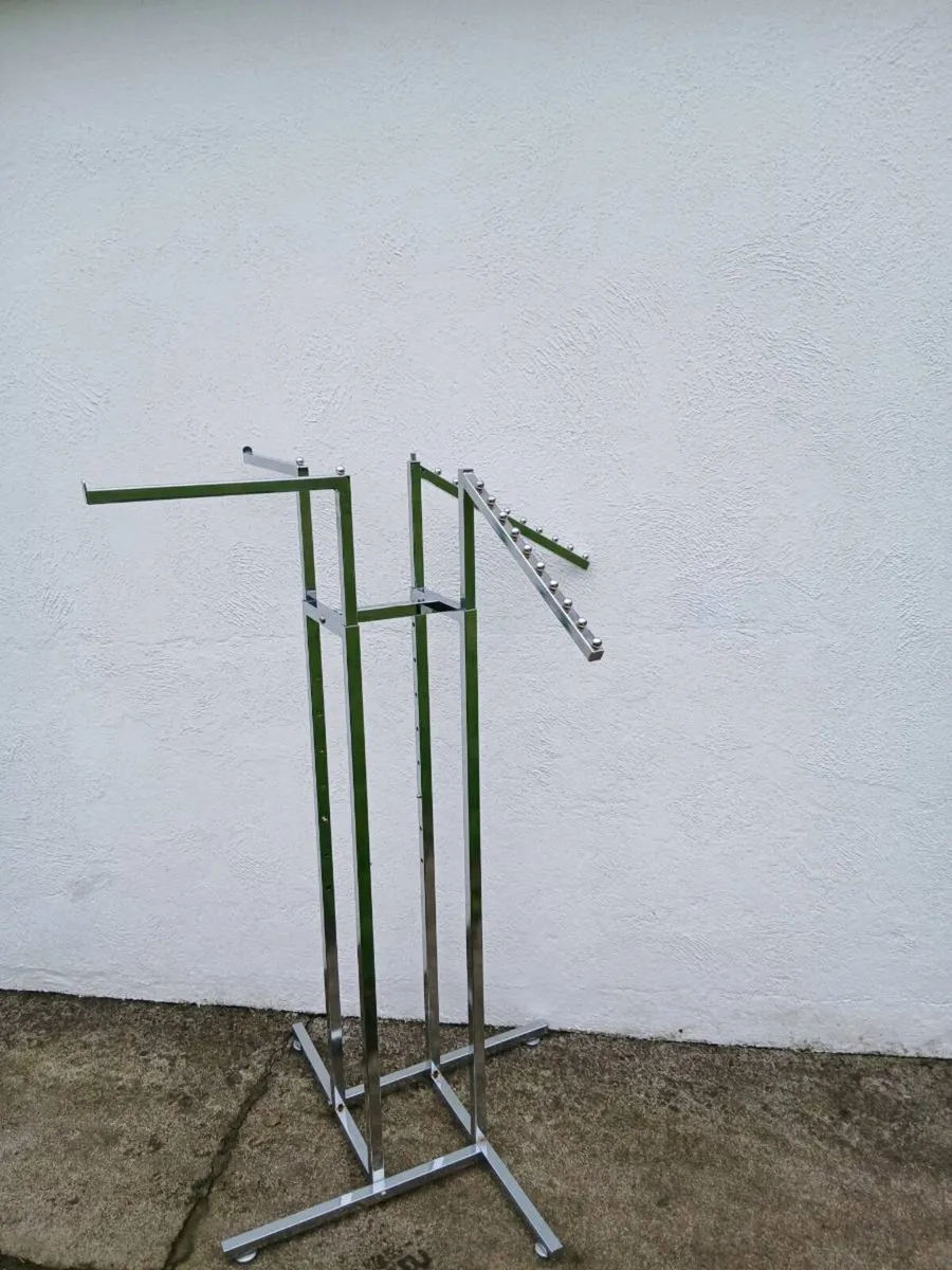 Stainless Steel Clothes/ Coat Stand - Image 1